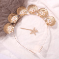 New Personality Alloy Shell Headband Seaside Holiday Hairpin Hair Accessories